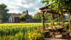 agritourisme plein champ