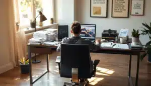 bureau professionnel modernes