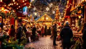 Découvrez les délices et traditions des marchés de Noël en Alsace marche noel alsace