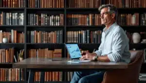 personne bureau maison