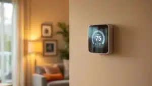 thermostat intelligent sejour
