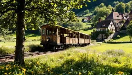 train campagne francaise
