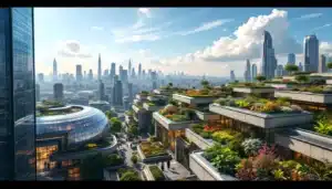 Transformations urbaines : l’essor des serres sur toits et fermes verticales urban agriculture integration