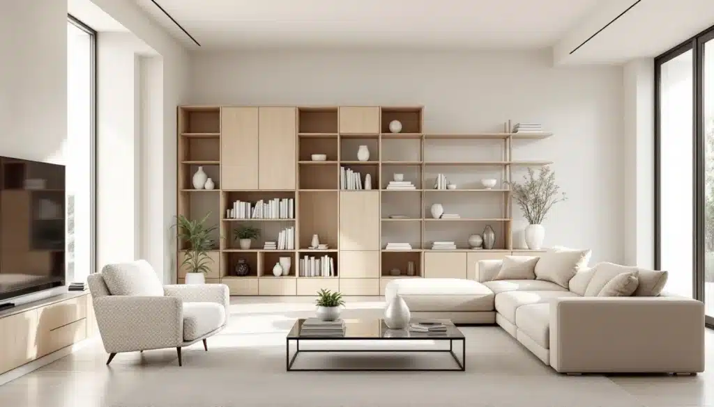 appartement moderne organise