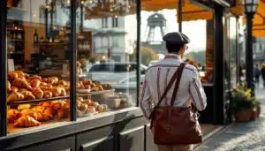 boulangerie francaise croissants eiffel