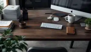 bureau ordonne productif