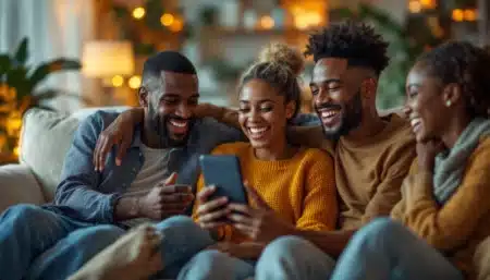 groupe divers smartphone