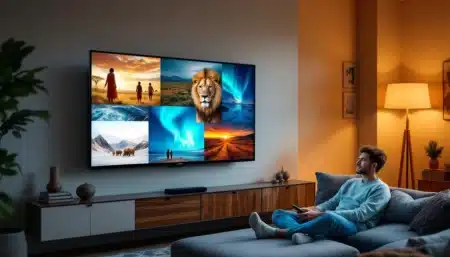 living room television