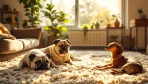 Des petits chiens parfaits pour la vie en appartement – qui sont-ils ? photo salon appartement