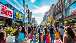 rue achat foule dynamique