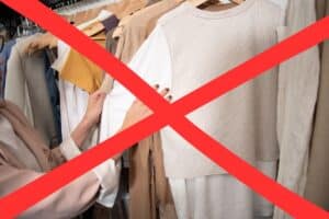 vêtements en coton seront interdits