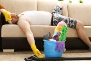 impossible de garder une maison propre