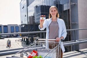 supermarché propose une méthode de paiement