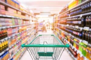 supermarché remplace les chariots