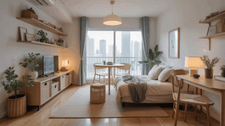 appartement japonais minimaliste