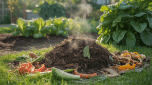 compost jardin vegetal
