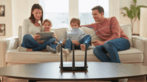 livingroom hightech internet rapide