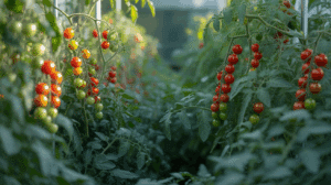 photo jardin tomates