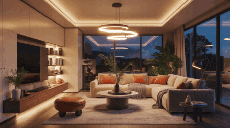 salon modern led