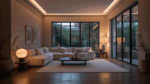 salon moderne minimaliste