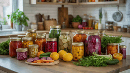 table cuisine fermentation maison