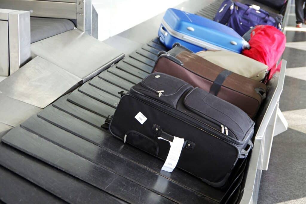 objet voyage vérifié et être confisqué